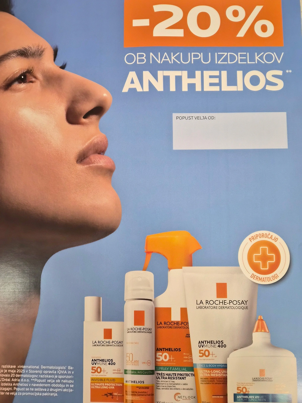 La Roche-Posay ANTHELIOS -20% La Roche-Posay ANTHELIOS -20%